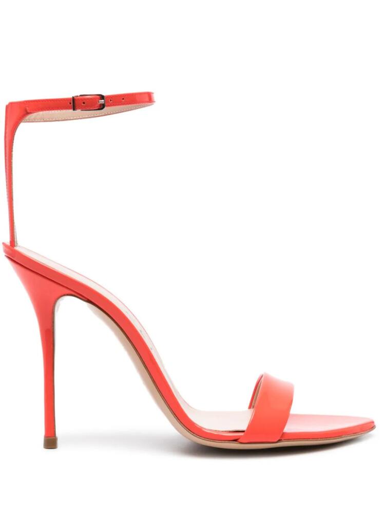 Casadei Scarlet Tiffany 100mm patent sandals - Red Cover