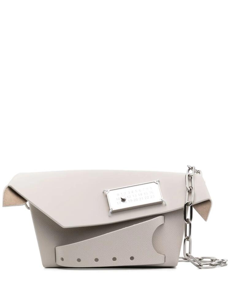 Maison Margiela small Snatched shoulder bag - Neutrals Cover