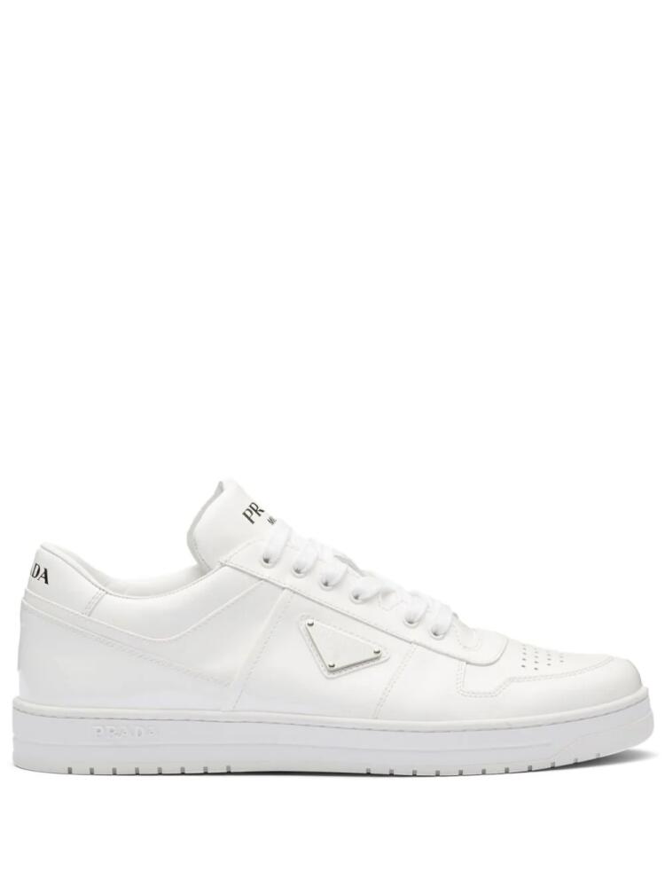 Prada Downtown leather sneakers - White Cover