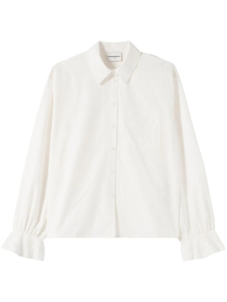 Claudie Pierlot broderie anglaise shirt - White Cover