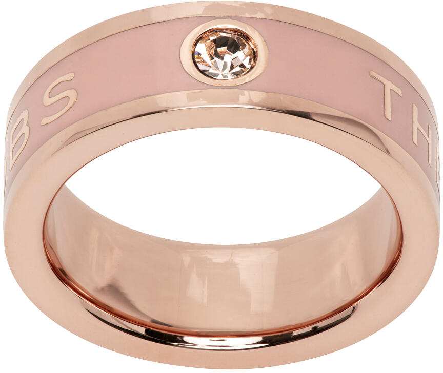 Marc Jacobs Rose Gold 'The Medallion' Ring Cover