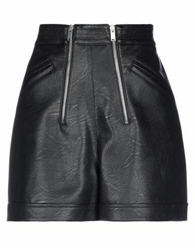 Stella Mccartney Woman Shorts & Bermuda Shorts Black Polyester, Viscose, Polyurethane Cover