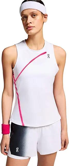 On Court Tank 1 (White) Women's Clothing Cover