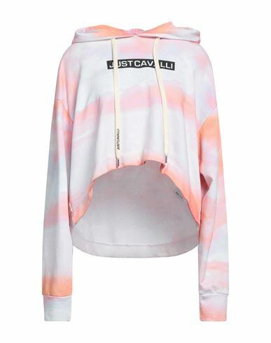 Just Cavalli Woman Sweatshirt Pink Cotton Cover