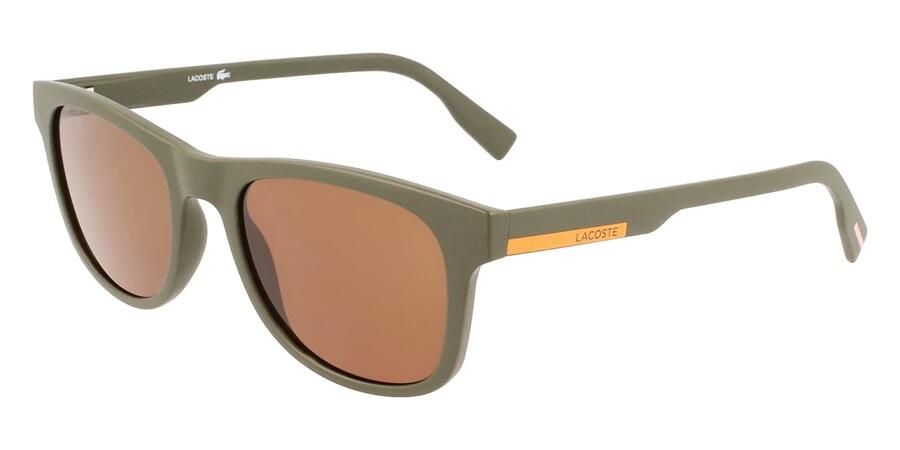 Lacoste Brown Square Ladies Sunglasses Cover