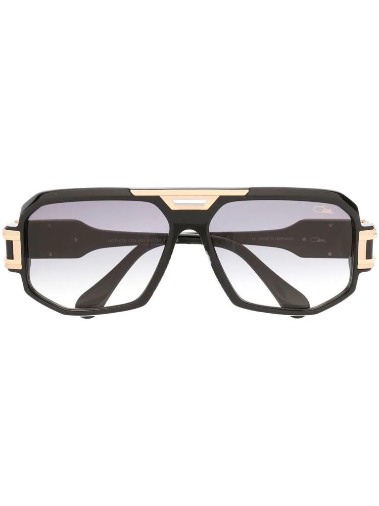 Cazal square-frame tinted sunglasses - Black Cover