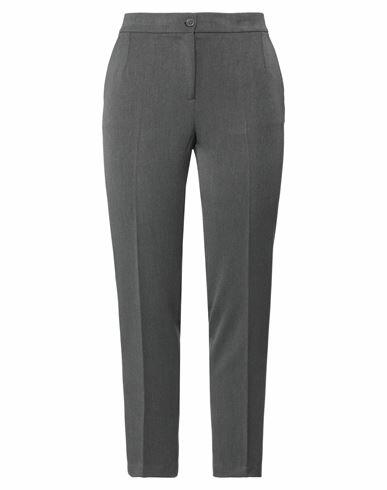 Emisphere Woman Pants Grey Polyester, Viscose, Elastane Cover