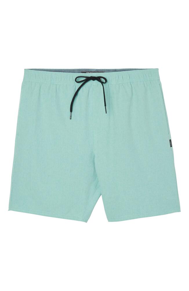 O'Neill Reserve Drawstring Waist Shorts in Aqua Wash Cover