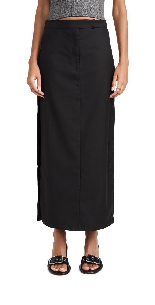 Lioness Minimalist Maxi Skirt Onyx Cover