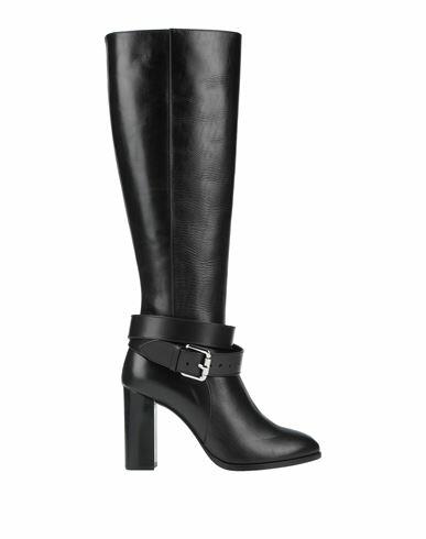 High Woman Boot Black Soft Leather Cover