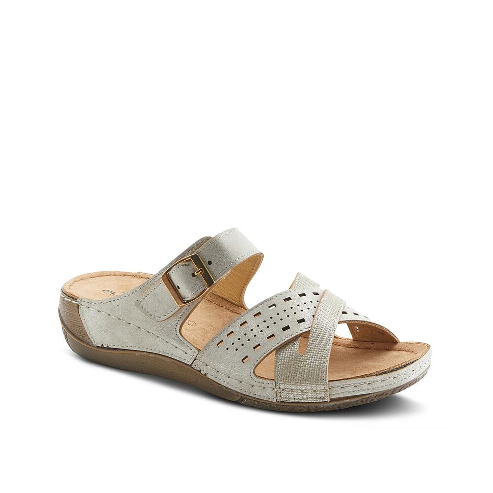 Flexus by Spring Step Denia Sandal | Women's | Light Pewter Cover