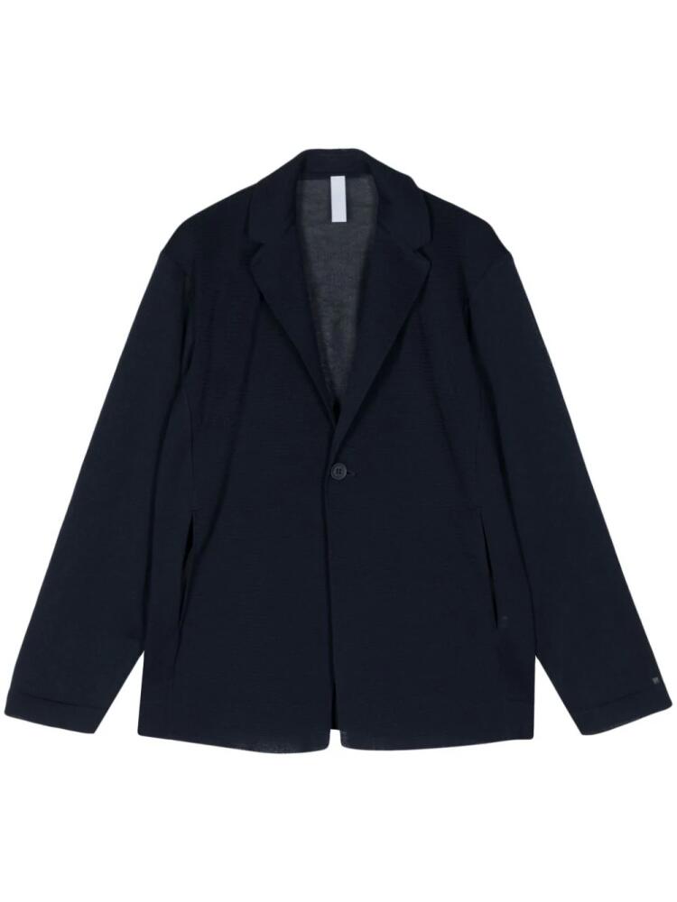 CFCL piqué single-breasted jacket - Blue Cover