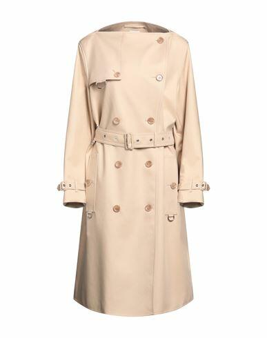 Burberry Woman Overcoat & Trench Coat Beige Cotton Cover