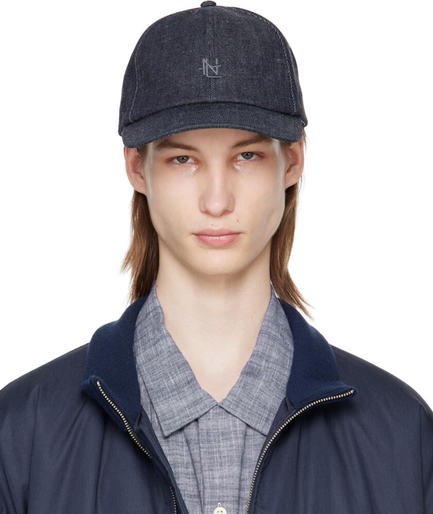 nanamica Navy Denim Cap Cover