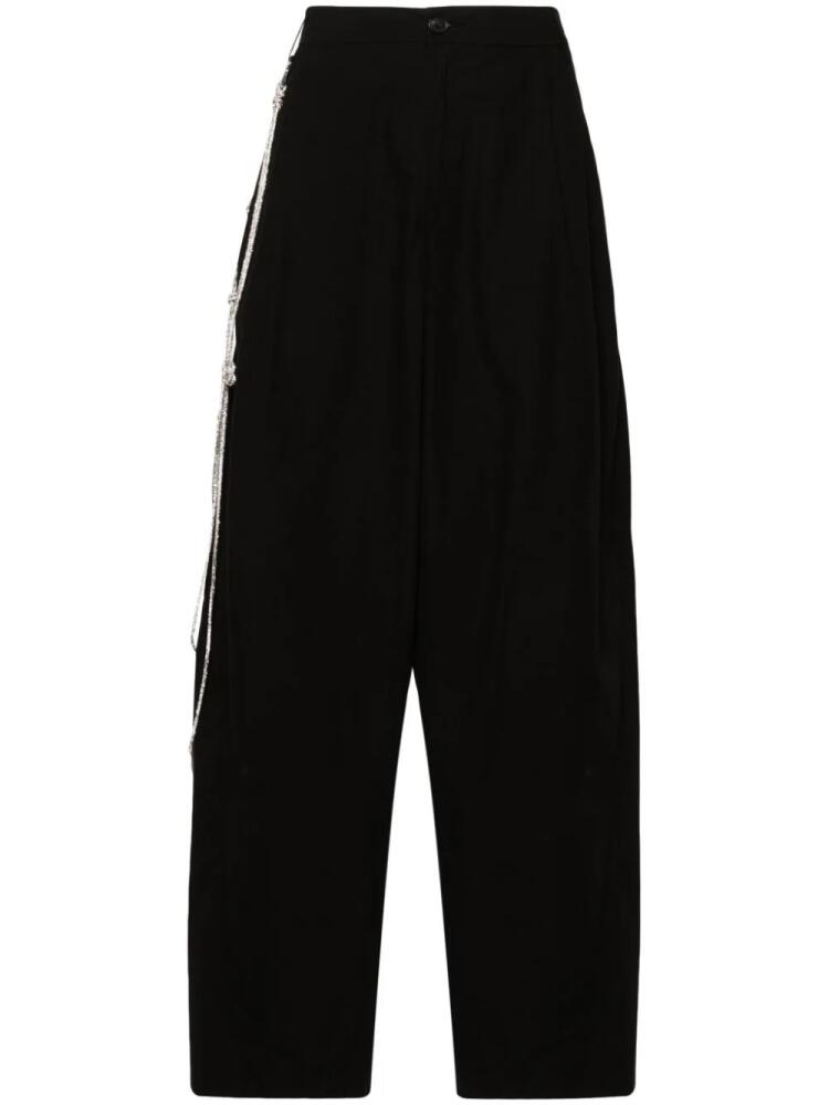 DARKPARK Phebe wide-leg trousers - Black Cover