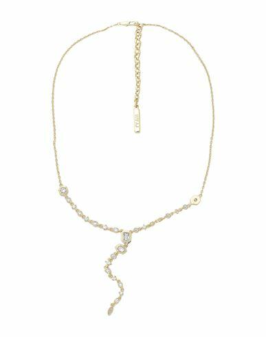 Luv Aj Stellar Bezel Lariat- Gold Woman Necklace Gold Metal, 585/1000 gold plated Cover