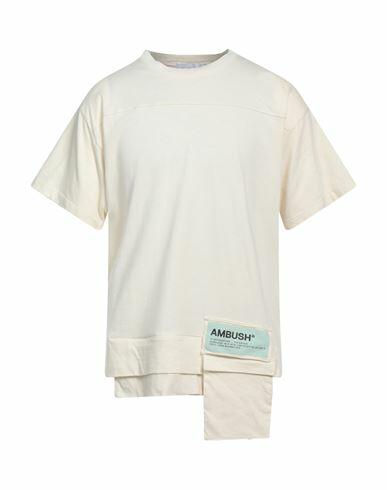 Ambush Man T-shirt Ivory Cotton Cover