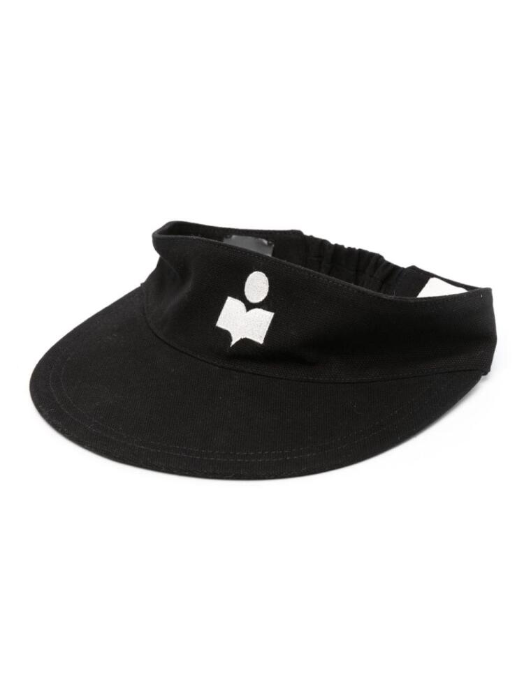 ISABEL MARANT Tyry logo-embroidered visor - Black Cover