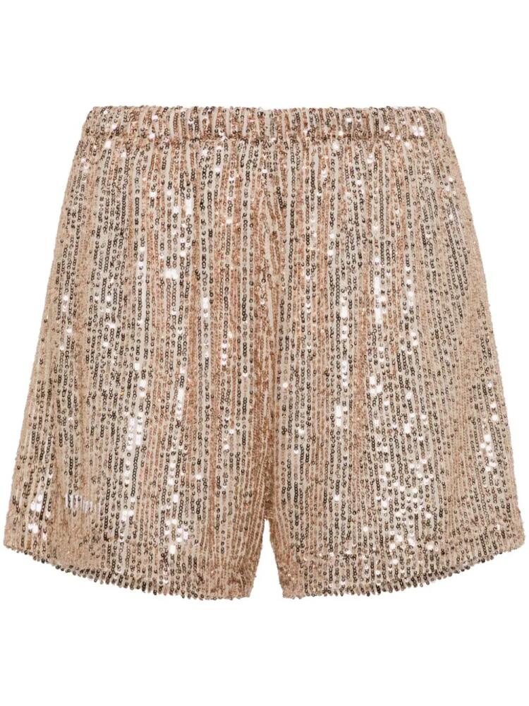 Société Anonyme Selvi sequined mini shorts - Pink Cover