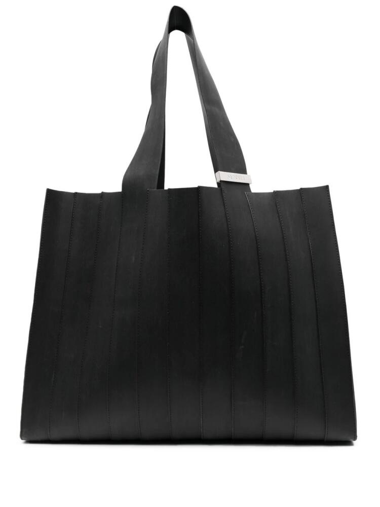 Sunnei Parallelepipedo panelled tote bag - Black Cover