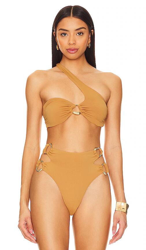 Riot Swim Ace Top in Tan Cover