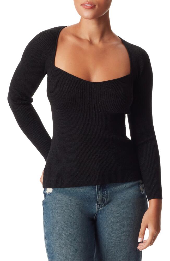 Sam Edelman Skye Sparkle Rib Sweater in Black Cover