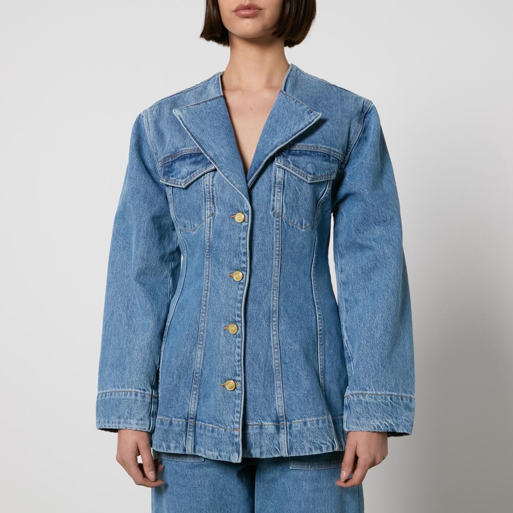 Ganni Denim Blazer Cover