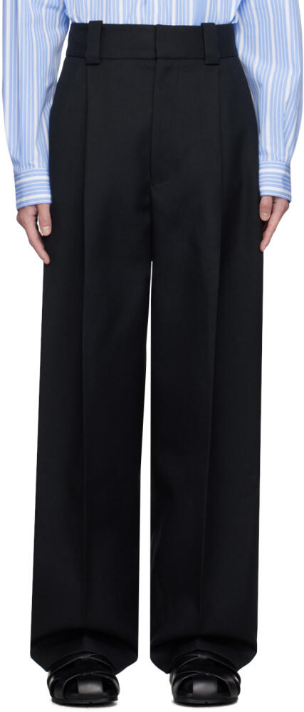 JACQUEMUS Black La Casa 'Le pantalon Marzio' Trousers Cover