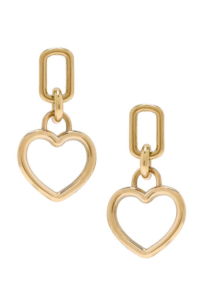 LAURA LOMBARDI Beatta Earrings in Metallic Bronze Cover