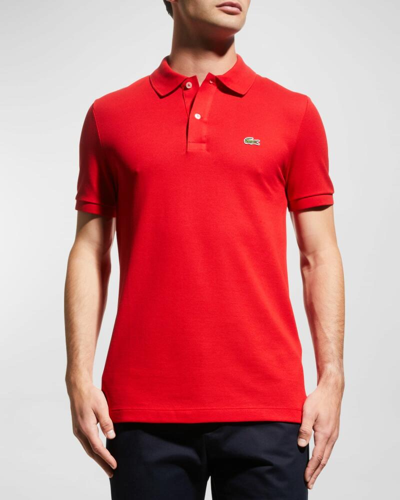 Lacoste Men's Signature Polo Shirt Cover