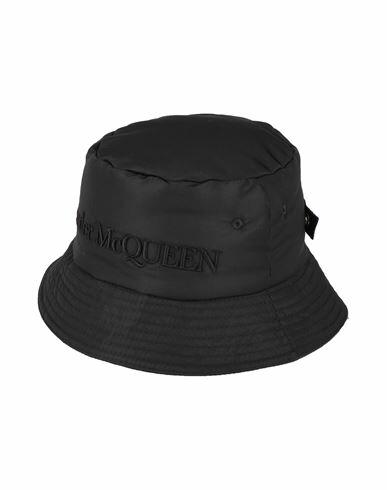 Alexander Mcqueen Woman Hat Black Polyester Cover