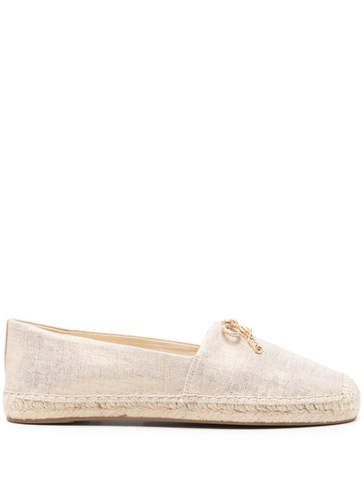 Michael Michael Kors Nori bow-detail espadrilles - Gold Cover