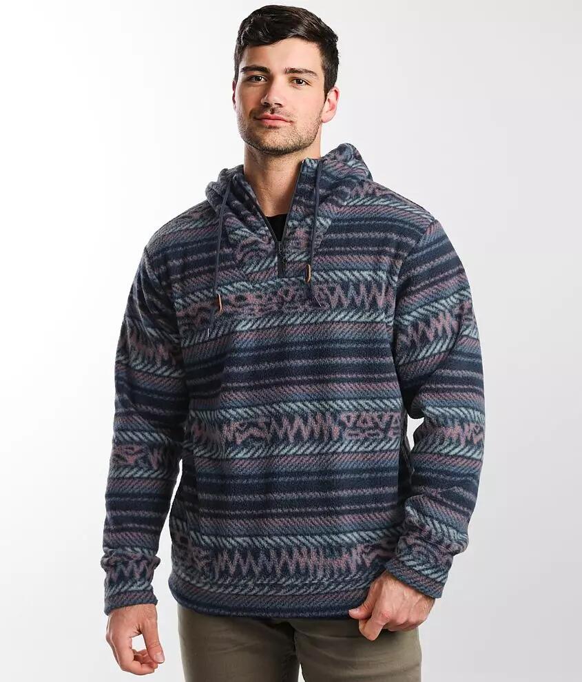 Billabong Rasta Quarter Zip Hooded Sweatshirt Cover