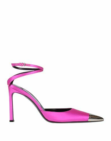 Area X Sergio Rossi Woman Pumps Fuchsia Textile fibers Cover