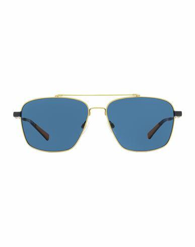 Shinola Shinola Flexon Navigator Sh2100sm Sunglasses Man Sunglasses Gold Metal, Acetate Cover