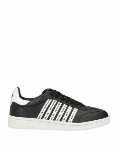 Dsquared2 Woman Sneakers Black Calfskin Cover