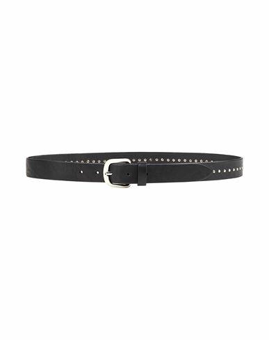 Dondup Man Belt Black Leather Cover