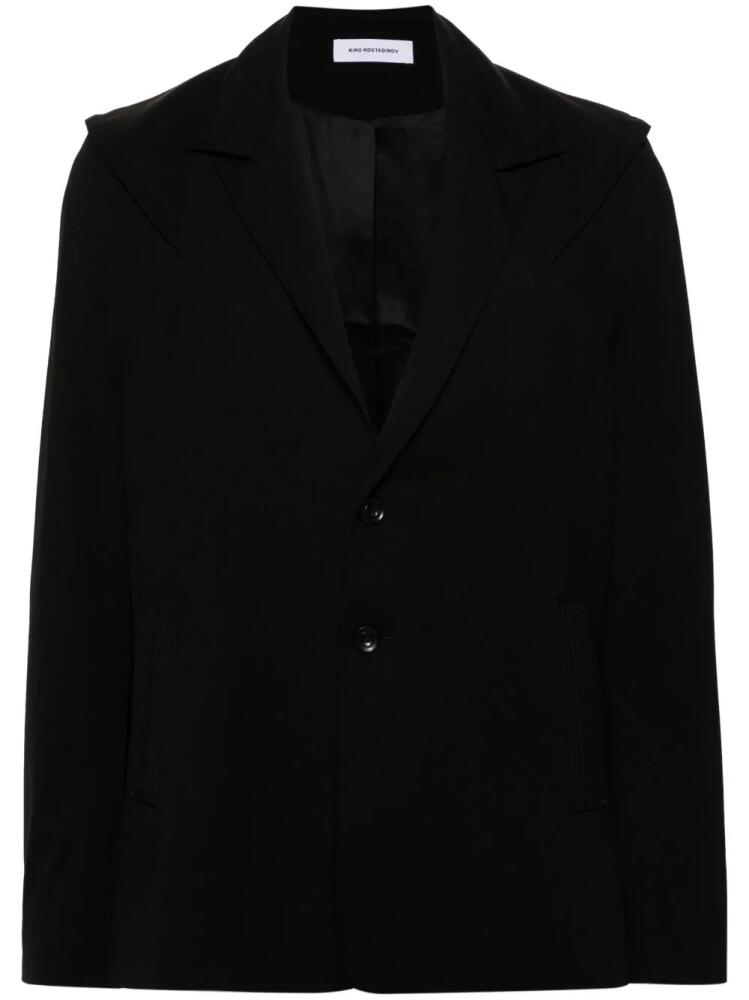 Kiko Kostadinov Bendix blazer - Black Cover