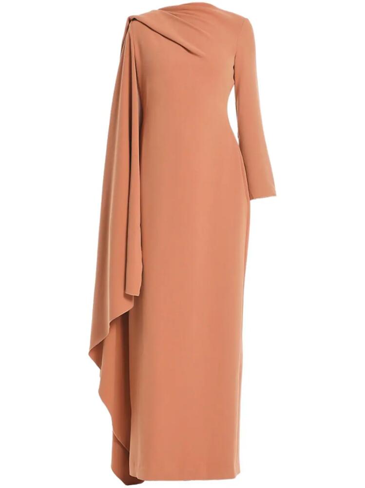 Solace London The Lydia maxi dress - Neutrals Cover