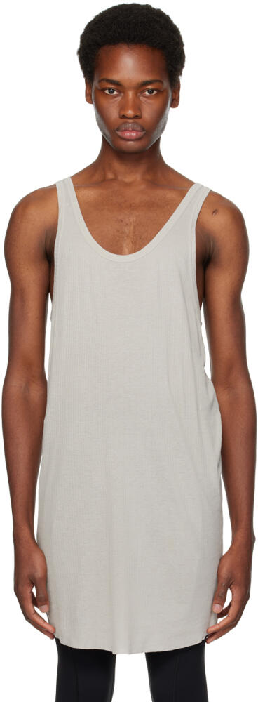 11 by Boris Bidjan Saberi Gray T1B Tank Top Cover