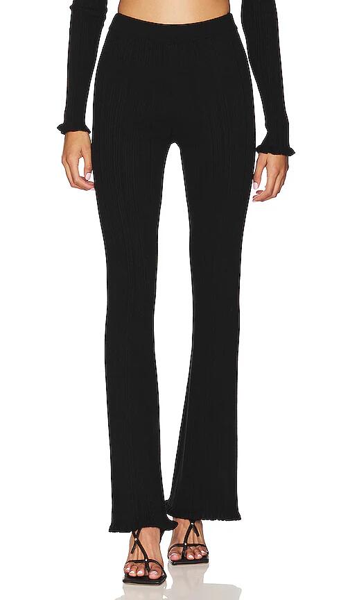 Tularosa Variegated Rib Pant in Black Cover