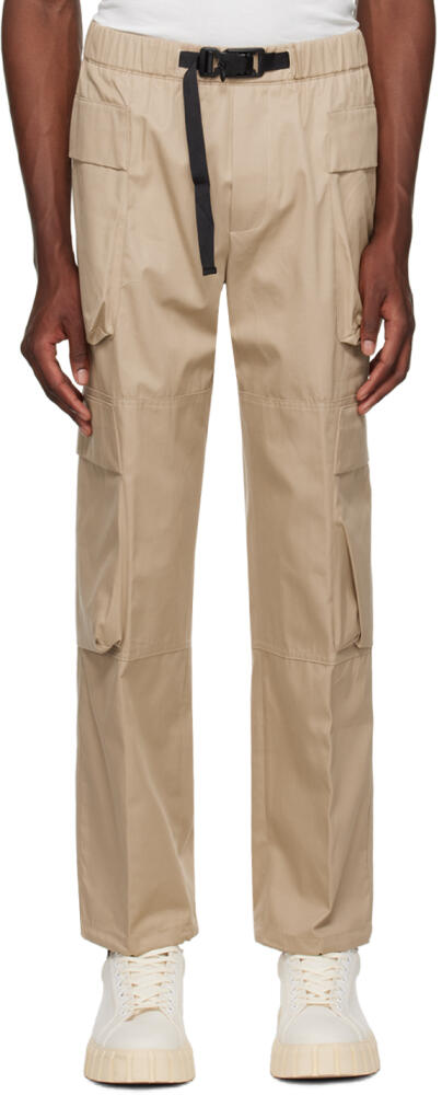 Bonsai Beige Double Cargo Pants Cover