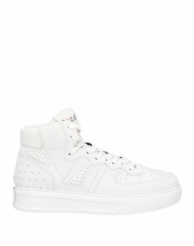 Barracuda Man Sneakers White Soft Leather Cover