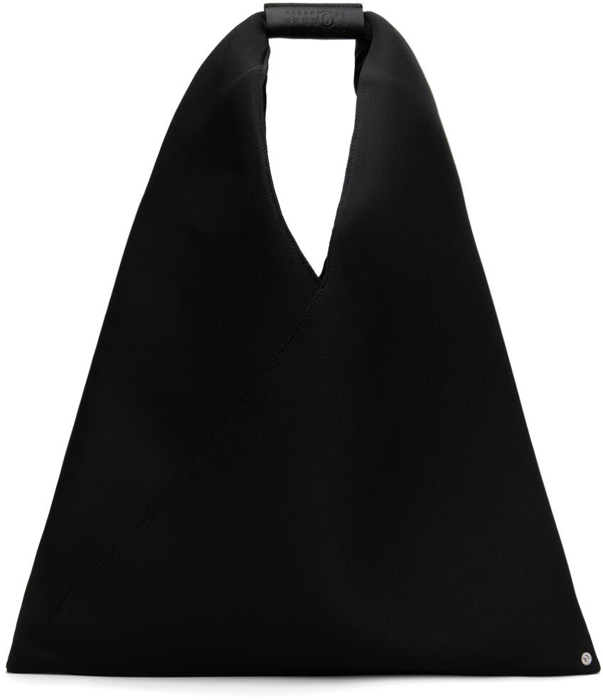 MM6 Maison Margiela Black Classic Triangle Tote Cover