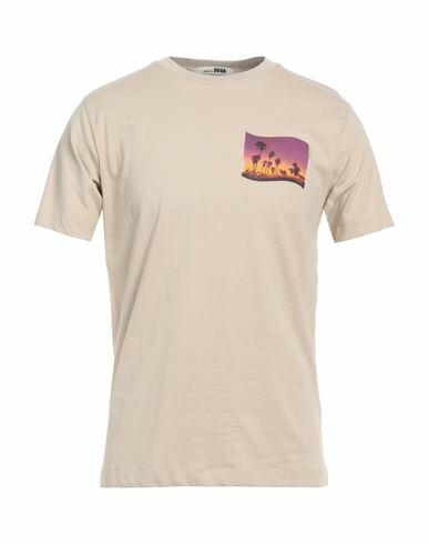 Dooa Man T-shirt Khaki Cotton Cover