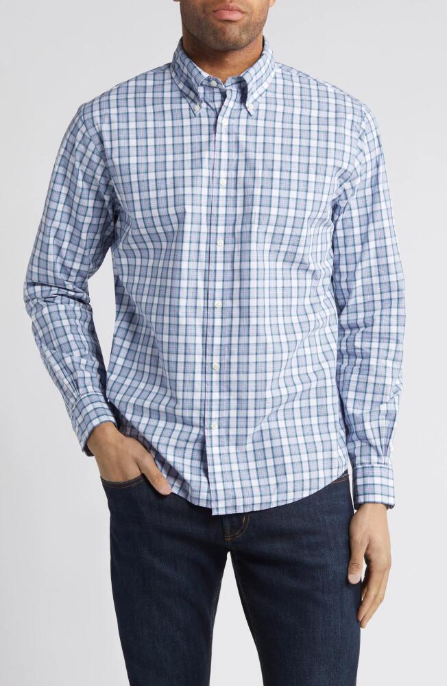 Brooks Brothers Spring Check Button-Down Shirt in Aquatartan Cover