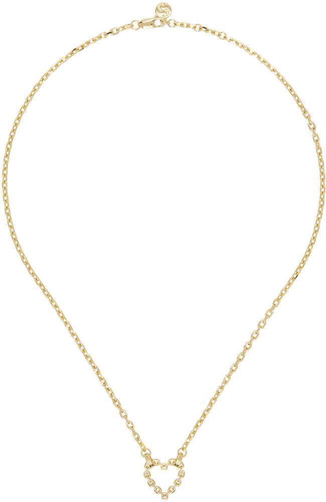 Stolen Girlfriends Club Gold Chain Heart Necklace Cover