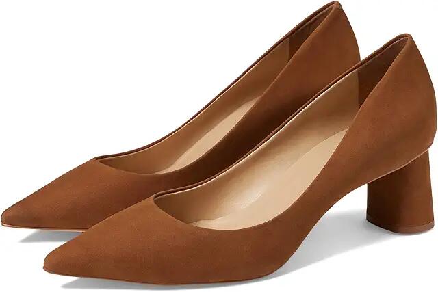 Massimo Matteo Daisy Nubuck Block Heel (Bourbon) Women's Shoes Cover