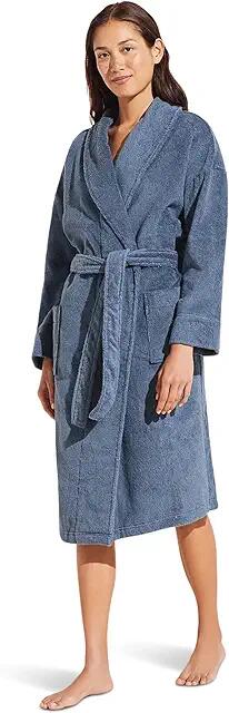 Eberjey Unisex Terry Robe (Coastal Blue) Robe Cover