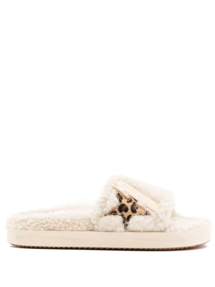 Golden Goose Poolstar Shearling sliders - Neutrals Cover